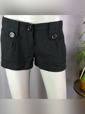 FOREVER 21 Linen Blend Shorts
